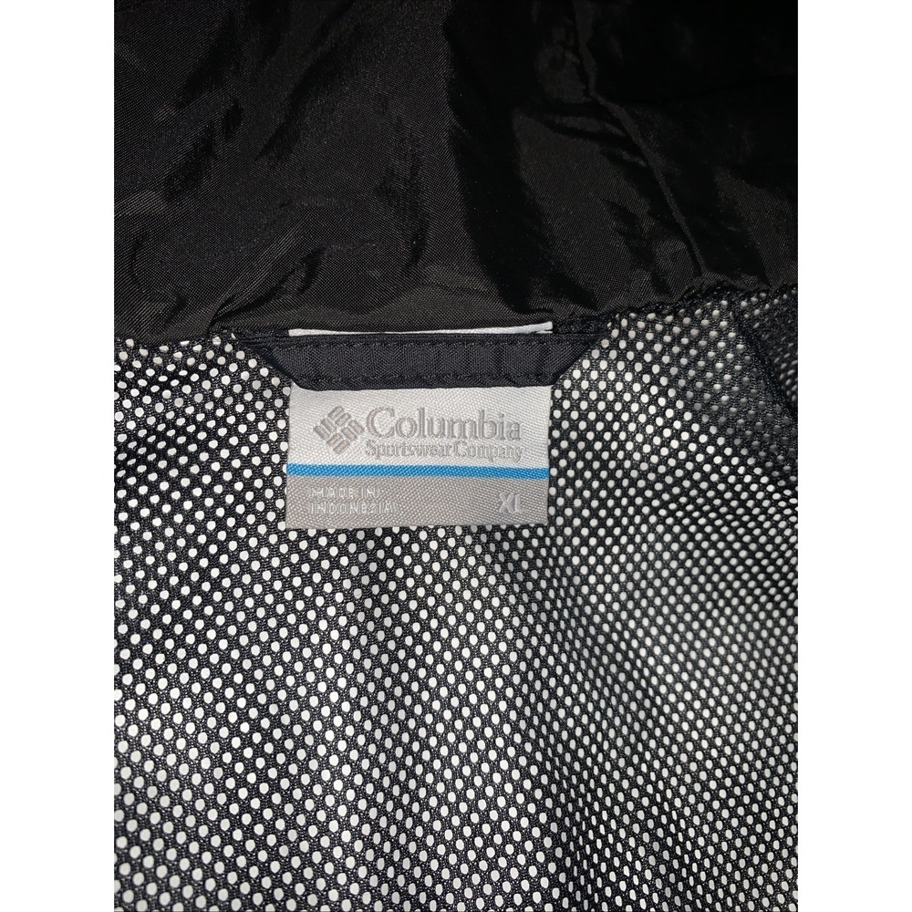 Columbia Women's Arcadia II Jacket Black Size XL Waterproof Rain Coat Omni Tech - Picture 12 of 15